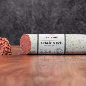 Králík s rýží 850g - Vetamix